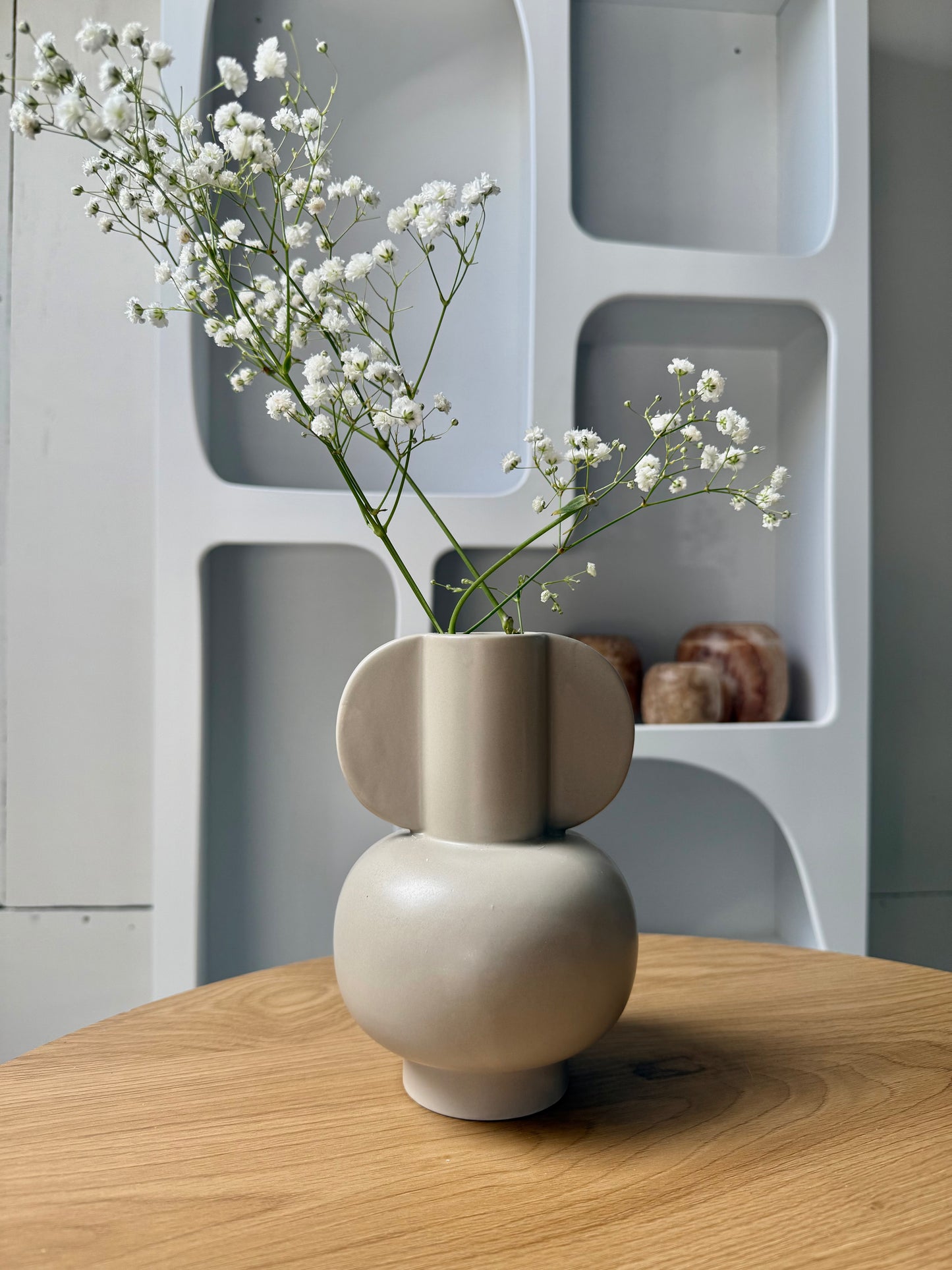 Beige vaasje Loua
