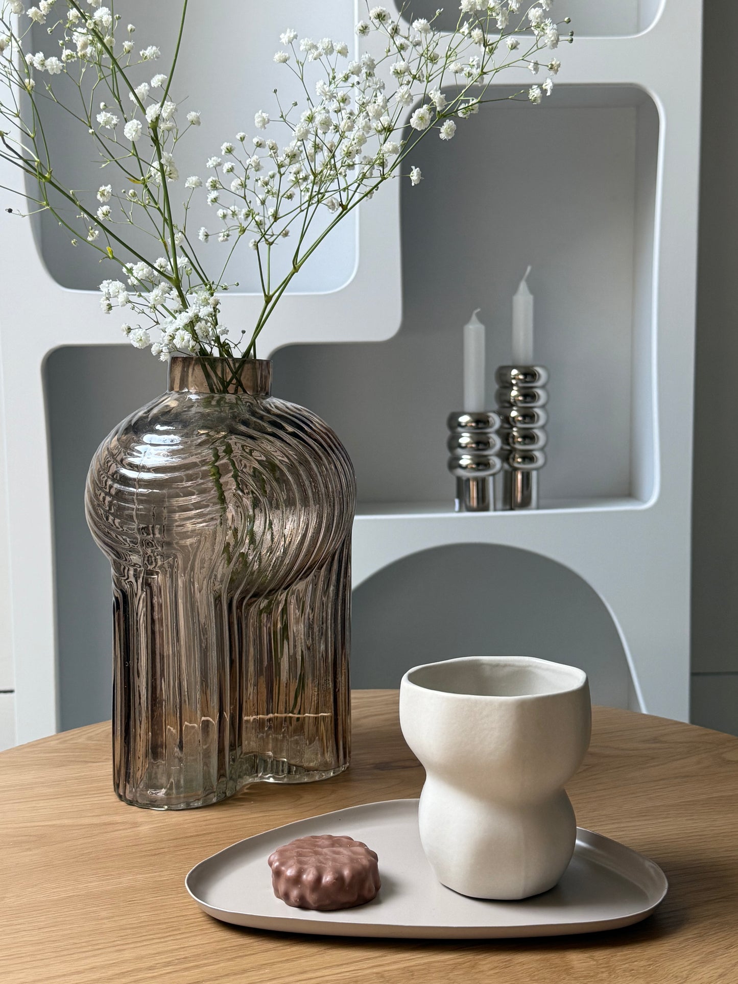 Organische mok beige | Broste Copenhagen