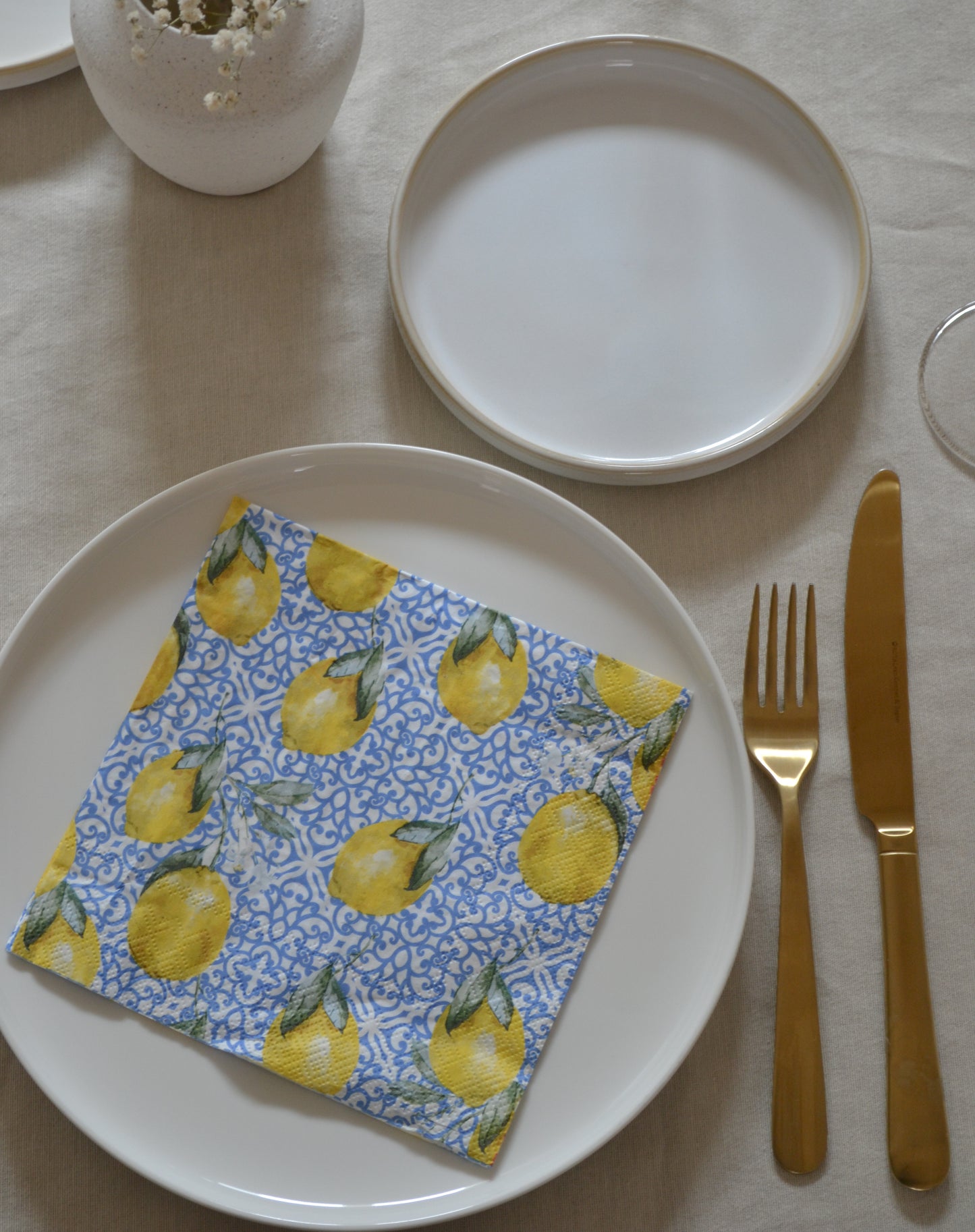 Servetten citroen 🍋