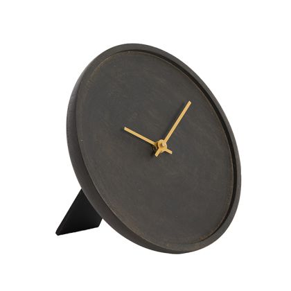 Klok Ø15 cm mango hout - Light & Living