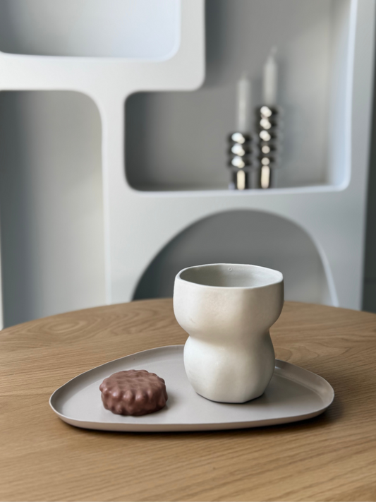 Organische mok beige | Broste Copenhagen